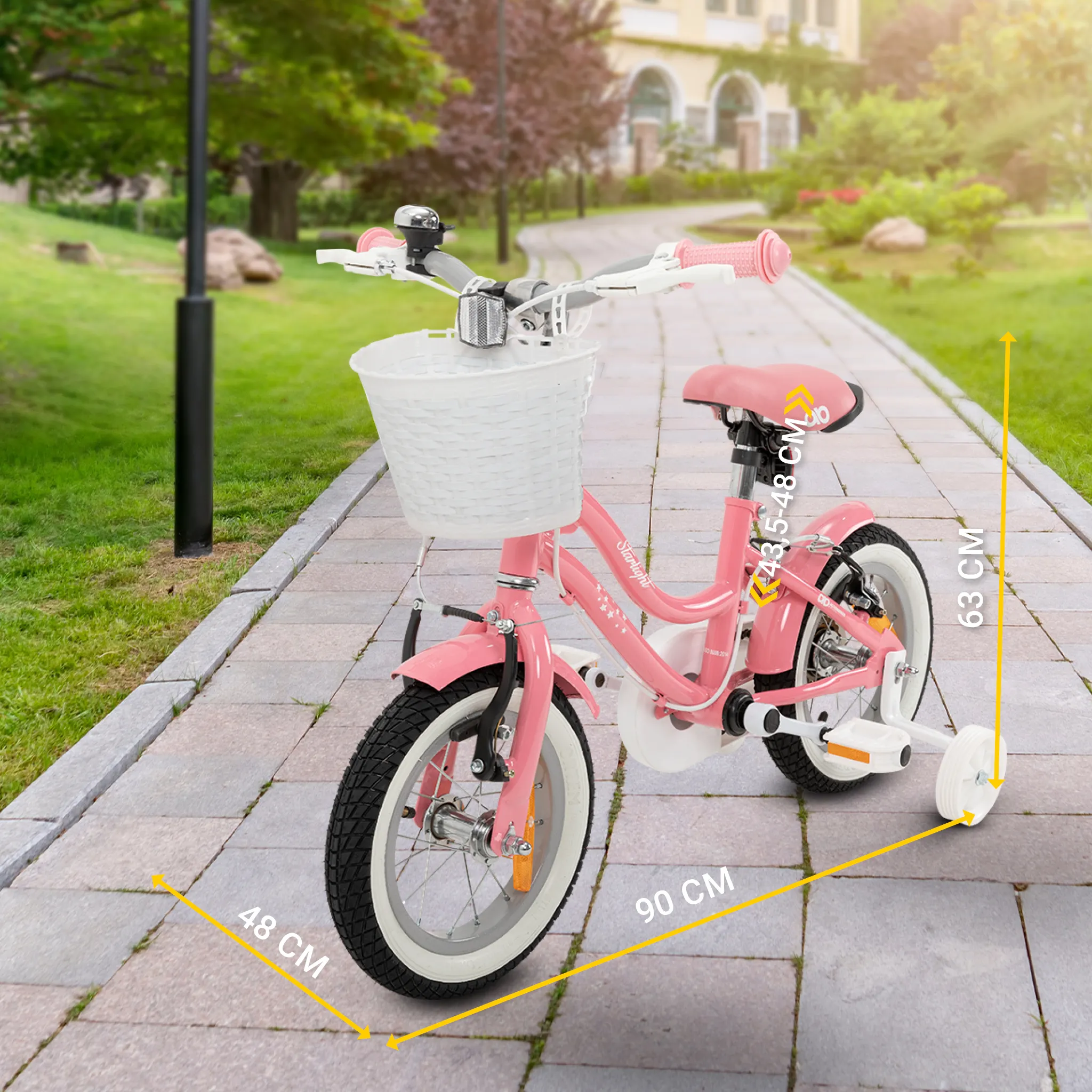 Fahrradkorb ist auch abnehmbar